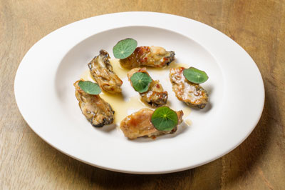 厚岸産牡蠣のソテー